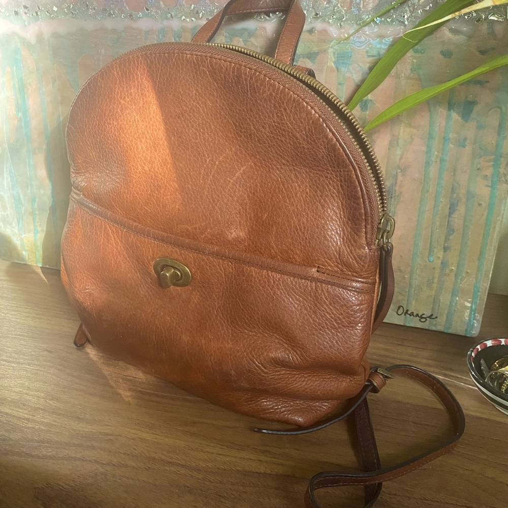 Margot leather backpack